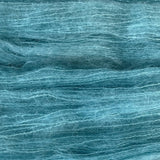 Fine Fluff Yarn - Aqua Semi Solid