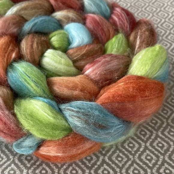 Merino Bamboo Silk Roving - Arizona