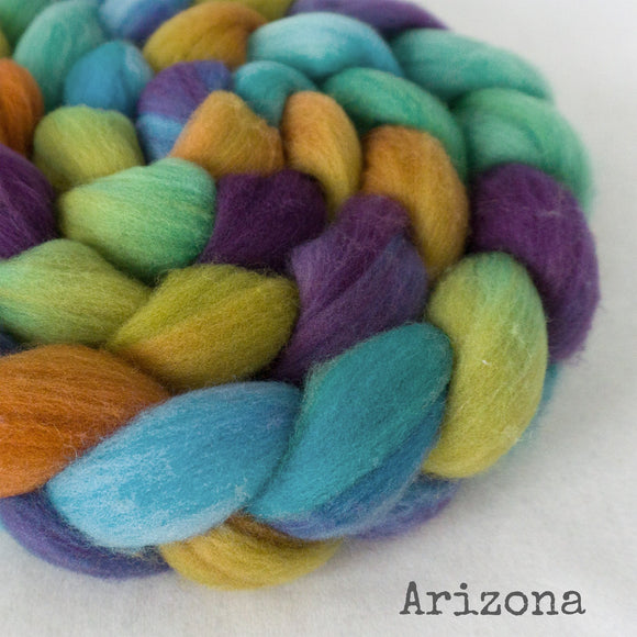 Targhee Wool Roving - Arizona