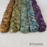 Yak Silk Roving - Arizona - Bundle