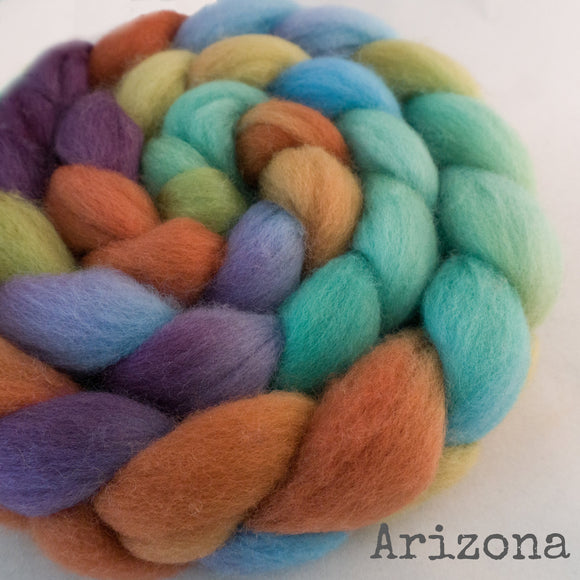 BFL Wool Roving - Arizona