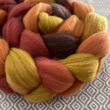 Targhee Wool Roving - Autumn Flame