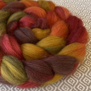 Sock Roving - Autumn Leaves