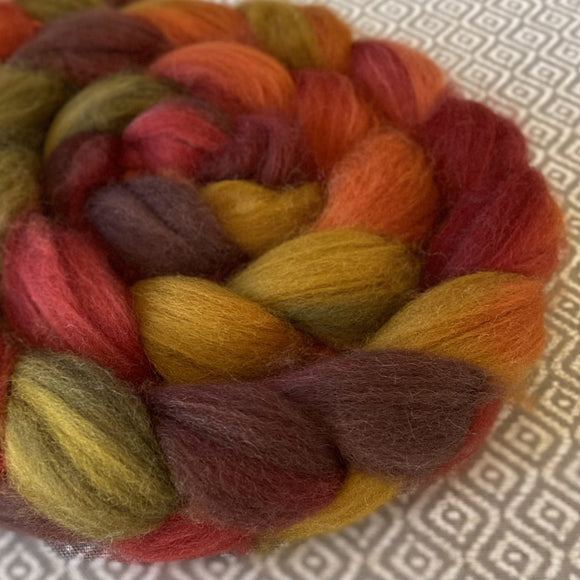 Sock Roving - Autumn Leaves