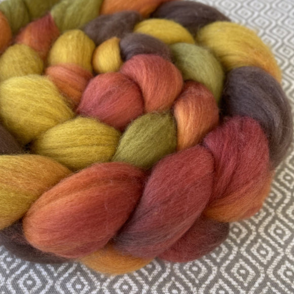 Merino Superfine Roving - Autumn Leaves