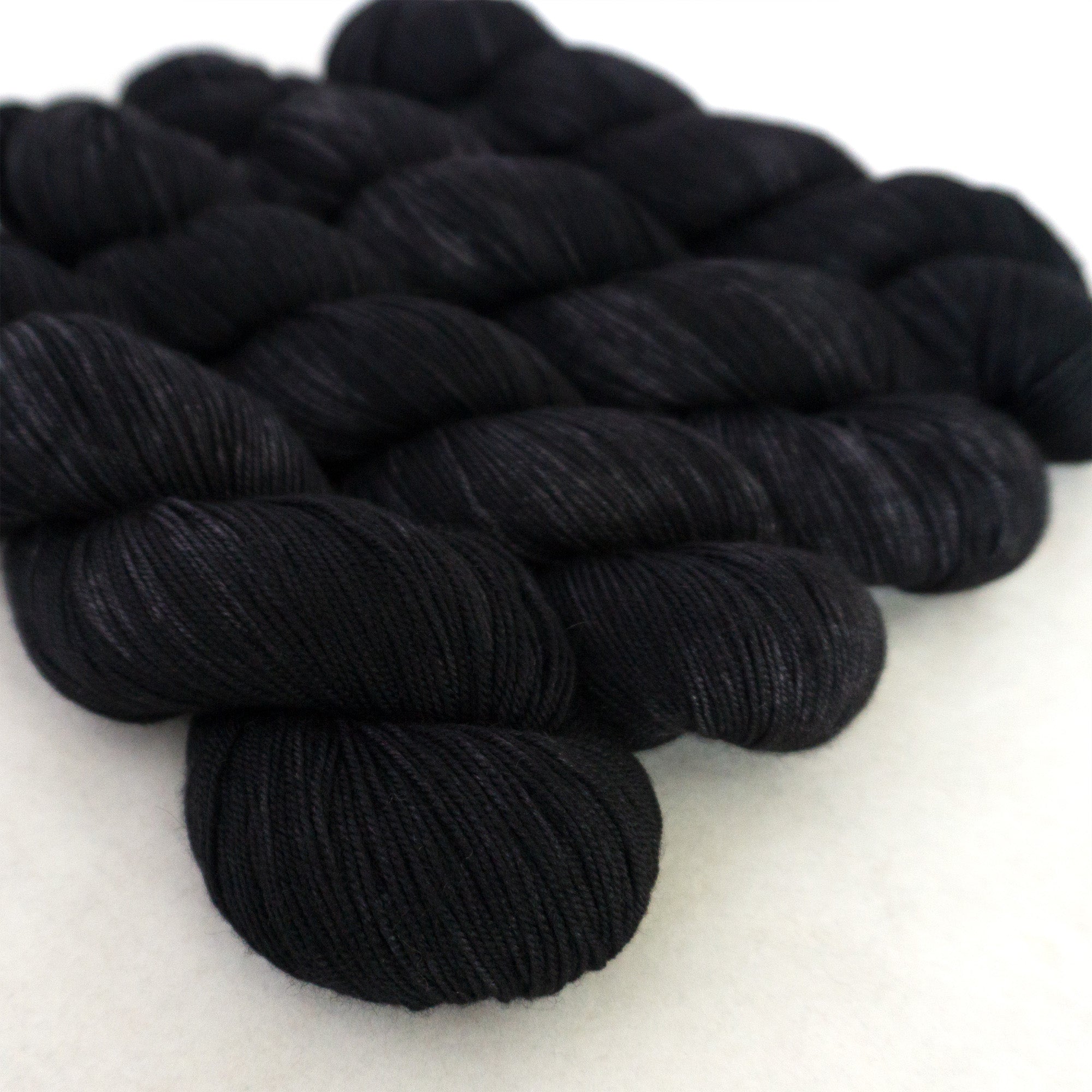 Yakity Yak Fingering Weight Yarn - Black Tonal – Greenwood Fiberworks