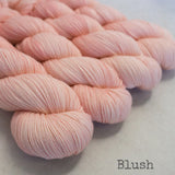 Simply Sock Yarn - Blush Semi Solid