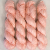 Fine Fluff Yarn - Blush Semi Solid