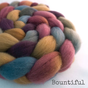 BFL Wool Roving - Bountiful