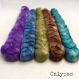 Camel Silk Roving - Calypso - Bundle