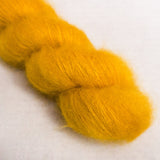 Fine Fluff Yarn - Canary Semi Solid