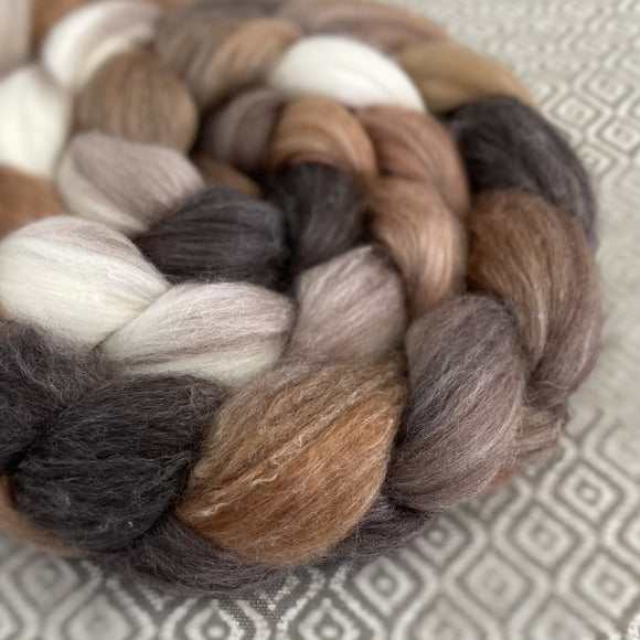 Pearl Blend Roving - Cappuccino
