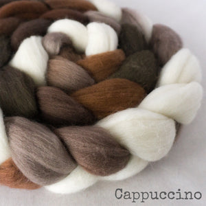 Merino Superfine Roving - Cappuccino