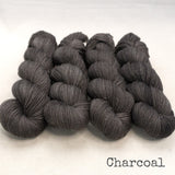 Star Dust Yarn - Charcoal Semi Solid