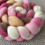 Merino Superfine Roving - Cherry Blossom