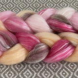 Merino Tencel Roving - Cherry Blossom