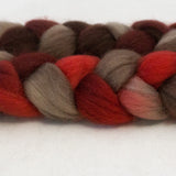 Sock Roving - Cherry Cola
