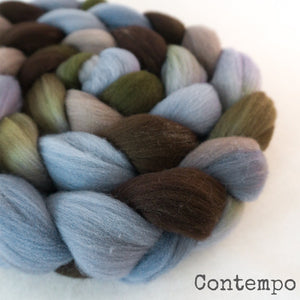 Targhee Wool Roving - Contempo