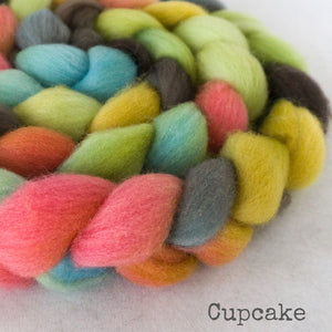Falkland Wool Roving - Cupcake