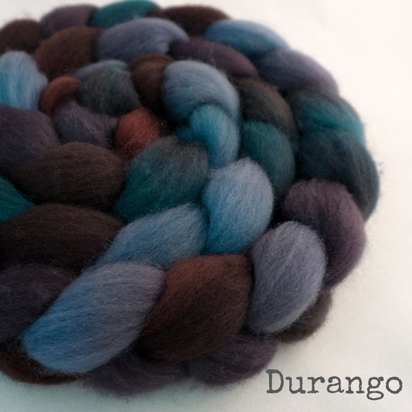 BFL Wool Roving - Durango