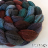 Heathered BFL Roving - Durango