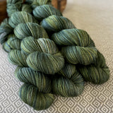 Yakity Yak Fingering Weight Yarn - Emerald Variegated