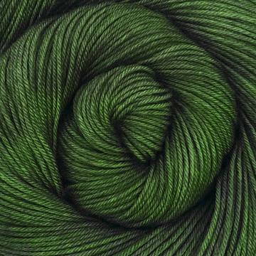 DK Yakity Yak Yarn - Emerald Semi Solid – Greenwood Fiberworks