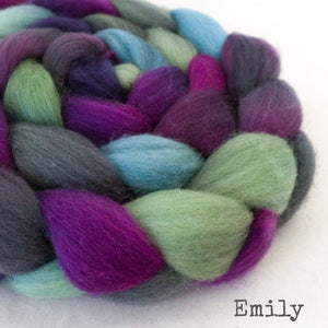 Polwarth Wool Roving - Emily