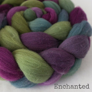 Targhee Wool Roving - Enchanted