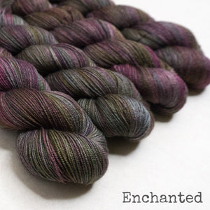 Yakity Yak Fingering Weight Yarn - Enchanted