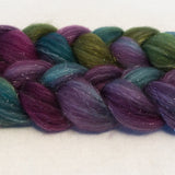 Glitter Roving - Enchanted - Silver