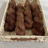 Fine Fluff Yarn - Gingersnap Semi Solid