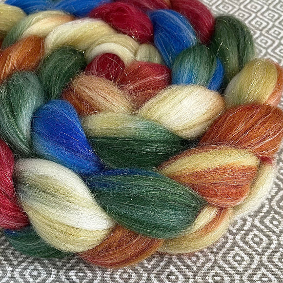 Glitter Roving - School House Rock - Gold