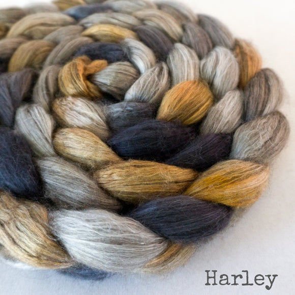 Yak Silk Roving - Harley