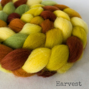 Falkland Wool Roving - Harvest
