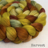Merino Yak Silk Roving - Harvest