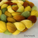 BFL Wool Roving - Harvest