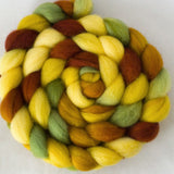 BFL Wool Roving - Harvest