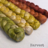Camel Silk Roving - Harvest - Bundle