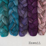 Heathered BFL Roving - Hawaii - Bundle