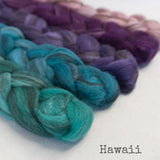 Heathered BFL Roving - Hawaii - Bundle