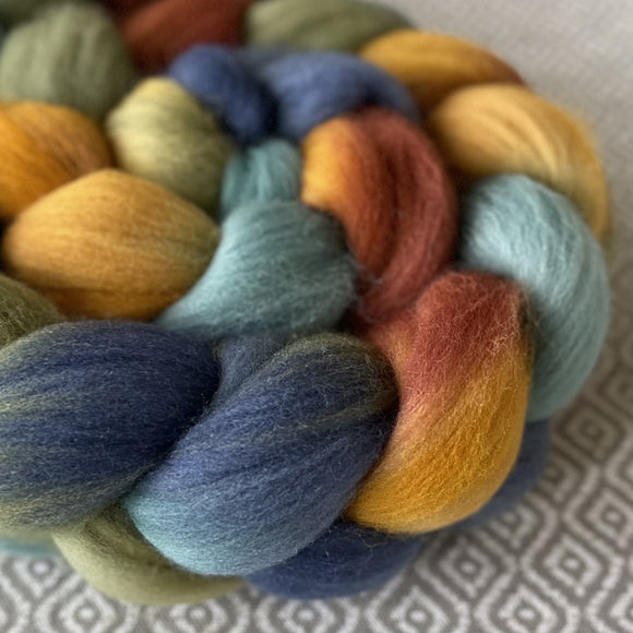 Targhee Wool Roving - Horizon