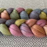 Merino Camel Silk Roving - Jubilee