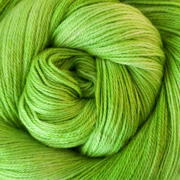 Cashmere Delight Yarn - Lime Tonal