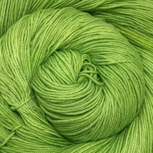 Simply Sock Yarn - Lime Semi Solid