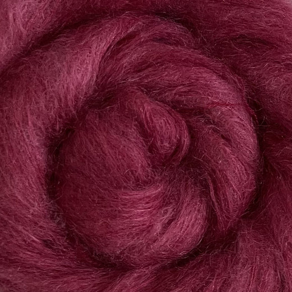 Fine Fluff Yarn - Magenta Semi Solid