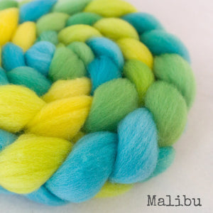 BFL Wool Roving - Malibu