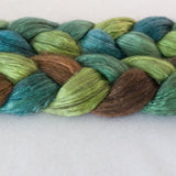 Yak Silk Roving - Mallard