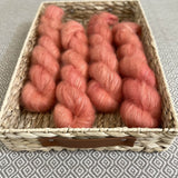 Fine Fluff Yarn - Melon Semi Solid