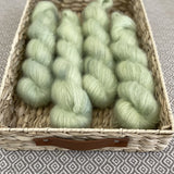 Fine Fluff Yarn - Mint Semi Solid